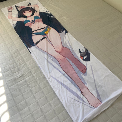 Miyabi Dakimakura Body Pillow: Zenless Zone Zero 2-Way Tricot Case