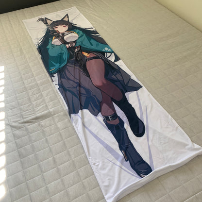 Miyabi Dakimakura Body Pillow: Zenless Zone Zero 2-Way Tricot Case